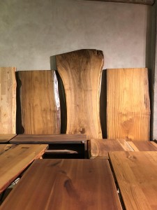 220x85 cm Afrika Cevizi Kütük Masa - OTM001 - 5