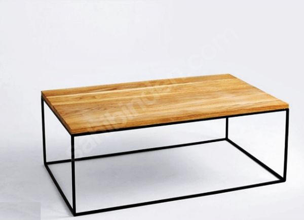 60x100 cm Masif Ahşap Orta Sehpa - RTL0502-24 - 3
