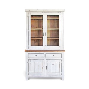 Ahşap Camli Vitrin Dolap - Hgm8