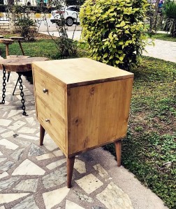 Ahşap Çekmeceli Komidin - Wts70 - 3