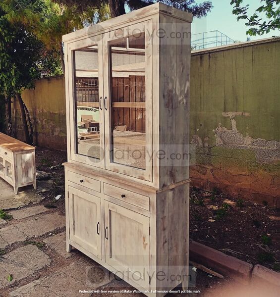 Ahşap Ham Büfe - RBD011 Özel Sipairş - 2