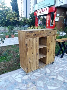 Ahşap Servant - Srv1 - 7