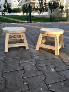 Ahşap Tabure - Wts75 - 3