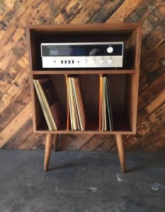 Ahşap Tasarım Plaklıklı Pikap Rafı - HGT236