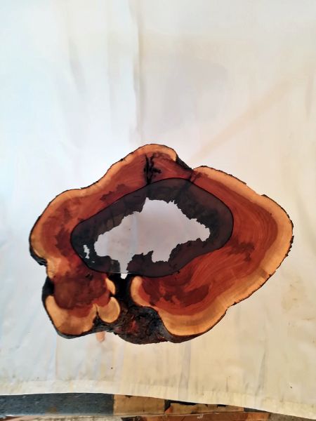 Camlı Kütük Sehpa - 3