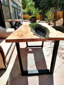 Ceviz Ağacı Nehir Masa / River Table - 7