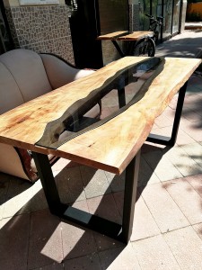 Ceviz Ağacı Nehir Masa / River Table - 9