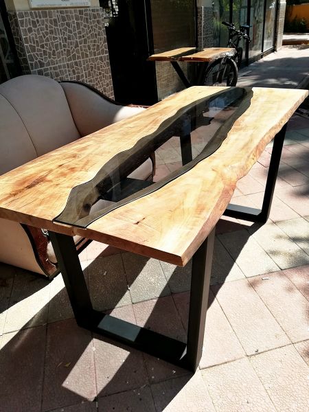 Ceviz Ağacı Nehir Masa / River Table - 9