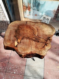 Ceviz Dilimi Masa - 60x70 cm - CF01-07 - 2