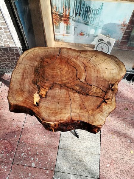 Ceviz Dilimi Masa - 60x70 cm - CF01-07 - 2