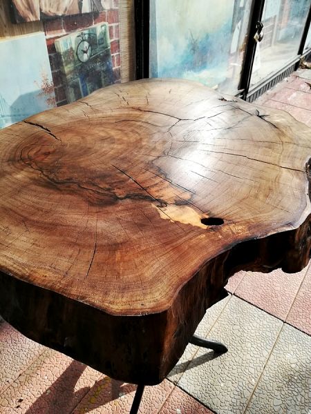 Ceviz Dilimi Masa - 60x70 cm - CF01-07 - 3
