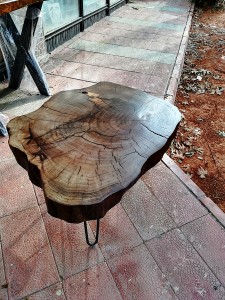 Ceviz Dilimi Orta Sehpa - 60x70 cm - QF02-18 - 3