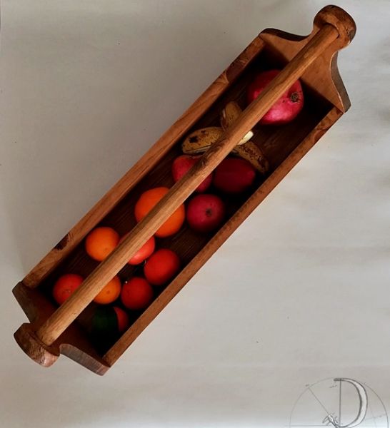 Dekoratif Ahşap Sepet - SD03-02 - 3