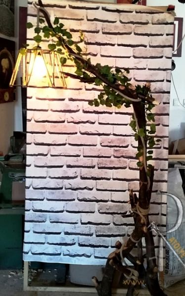 Doğal Ağaç Dallı Lambader - BL03-01 - 2