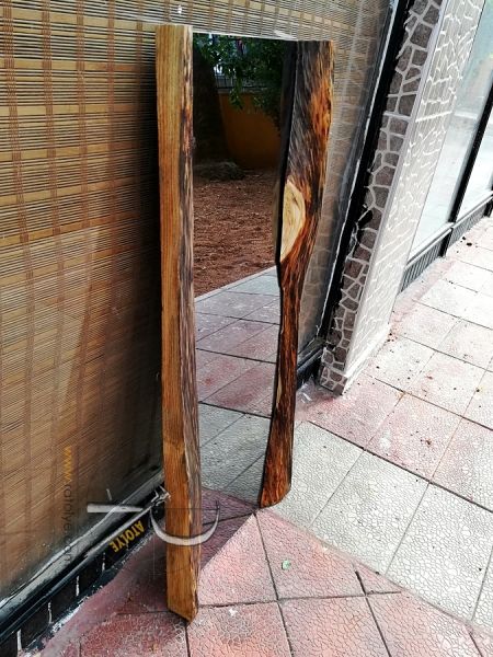 Doğal Kenar 100 cm Salon ve Boy Aynası - QA01-05 - 6