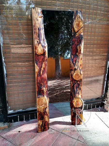 Doğal Kenar 130 cm Boy Aynası - QA01-03 - 1