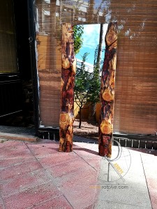 Doğal Kenar 130 cm Boy Aynası - QA01-03 - 3