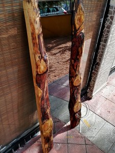 Doğal Kenar 130 cm Boy Aynası - QA01-03 - 4
