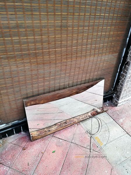 Doğal Kenar 90 cm Salon ve Boy Aynası - QA01-02 - 2