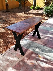 Doğal Kenarlı Kütük Dresuar - 120 cm - SF03-03 - 2
