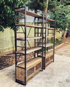 Ahşap Kapaklı Kitaplık - RKT002 - 3