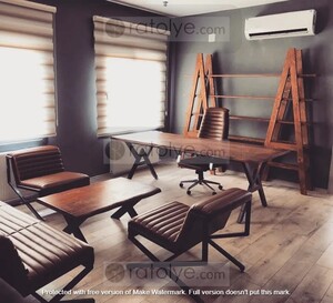 Masif Ahşap A Kitaplık - RKT003 - 3