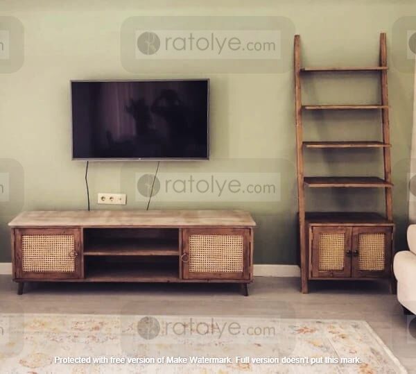Hazeran Kapaklı Açılı Kitaplık - RKT011 - 2