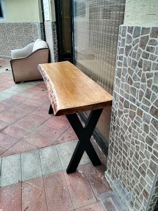 Kütük Dresuar - 140 cm Açık Meşe - CF03-01 - 2