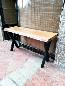 Kütük Dresuar - 140 cm Açık Meşe - CF03-01 - 3
