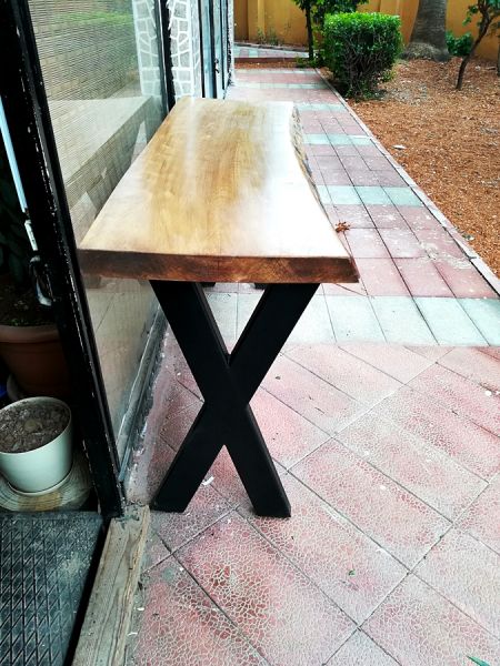 Kütük Dresuar - 140 cm Açık Meşe - CF03-01 - 4