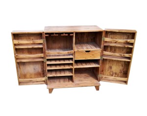 Masif Ahşap Bar Dolabı - Bid1 - 11