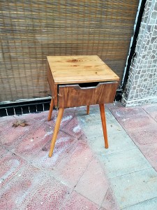 Masif Ahşap Çekmeceli Komodin - RT1801-07 - 3