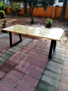Masif Ahşap Yemek ve Çalışma Masası - 160x70 - RT1801-27
