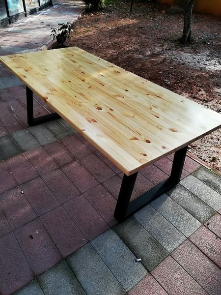 Masif Ahşap Yemek ve Çalışma Masası - 175x80 - RT1801-26 - 1