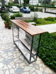 Masif Bar Masası - RTL157-109 - 2