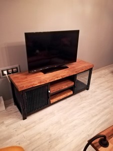 Metal Ahşap TV Sehpası - Wts9 - 2