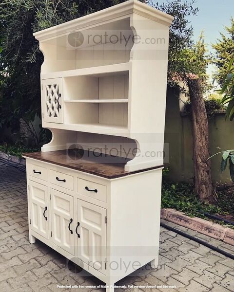 Masif Ahşap Büfe - RBD001 - 3
