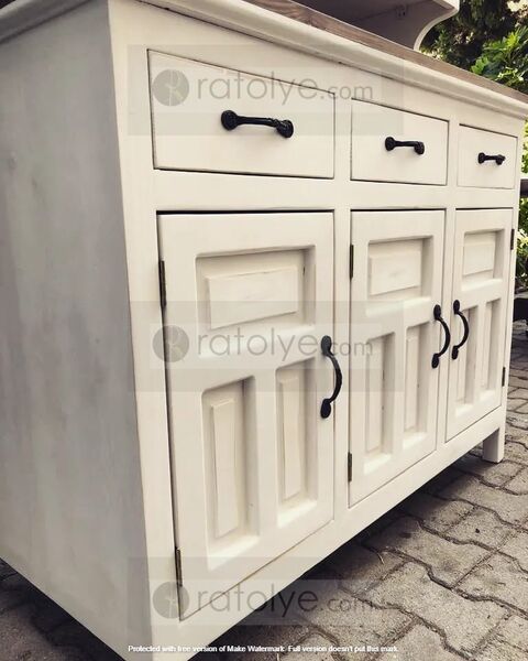 Masif Ahşap Büfe - RBD001 - 5