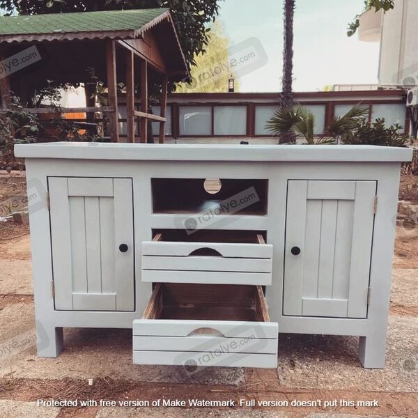 Ahşap Lake Konsol - RKN015 - 2