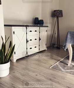 Lake Beyaz İspanyoletli Konsol - RKN020 - 4