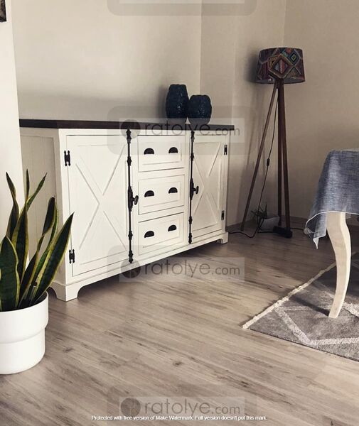 Lake Beyaz İspanyoletli Konsol - RKN020 - 4
