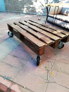 Palet Görünümlü Sehpa . 120x60 cm - SF02-04 - 2