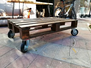 Palet Görünümlü Sehpa . 120x60 cm - SF02-04 - 5