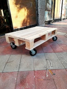 Palet Görünümlü Sehpa . 90x60 cm - SF02-03 - 2