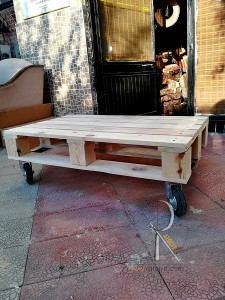 Palet Görünümlü Sehpa . 90x60 cm - SF02-03 - 4