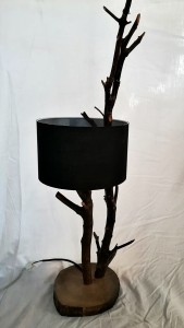 Rustik Zeytin Dalı Abajur - TT38 - 2