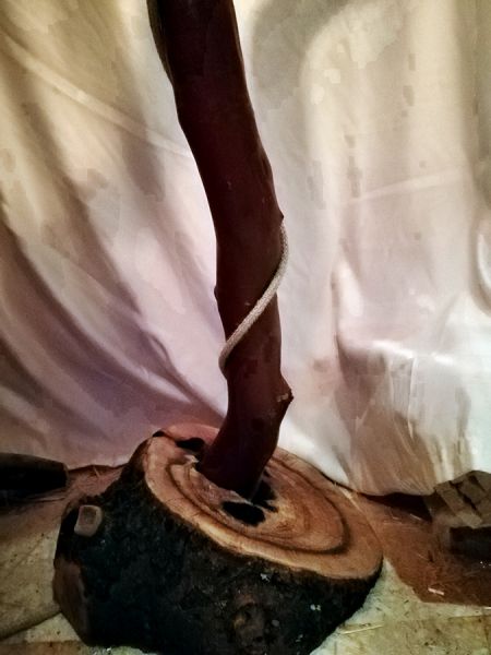Sandal Ağacı Lambader - Mod1 - RT1801-14 - 2