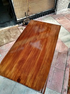 Tek Parça Kütük Masa - 100x50 cm - CF01-08 - 4