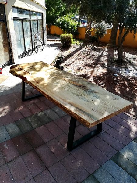Tek Parça Kütük Masa - 250x85 cm - RT1801-31 - 2