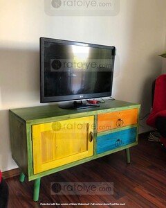 Renkli Kapaklı TV Sehpası - RTV048 - 3